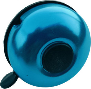 Bike Bell Compatible With Woom Bikes – Loud Crisp Sound, 6cm Diameter, Easy Install | Blue Aluminum Bell