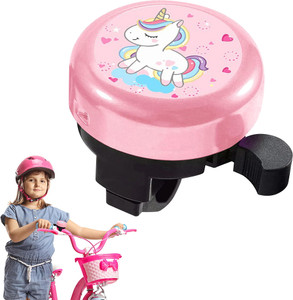 ベル✨ pink-unicorn-kids-bicycle-bell