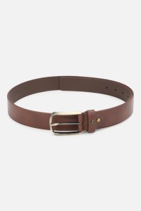 Van Heusen Men Tan Genuine Leather Belt Tan - Price In India 