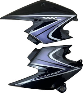 Pten Dream Yuga Bike Side Panel (Black/Grey) Sticker) Bike Crash