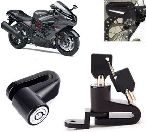 AUTO PEARL Disc Brake Lock, Anti Theft Heavy Duty Security Disc