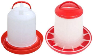 TM&W all birds' chicks drinker 1.5 ltr and feeder 1.5 Ltr=2 pcs. For small chicks Common Bird Feeder Price in India - Buy TM&W all birds' chicks drinker 1.5 ltr and feeder 1.5 Ltr=2 pcs. For small chicks Common Bird Feeder online at Shopsy.in - Image 1