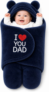 Shopsy BRANDONN Embroidered Crib Wearable Blanket - Image 1