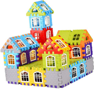 LEVIATHAN Happy House Building Blocks for Kids Big Size, Interlocking ...