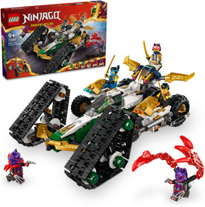 LEGO NINJAGO Ninja Team Combo Vehicle 4-in-1 Toy 71820 ( 576