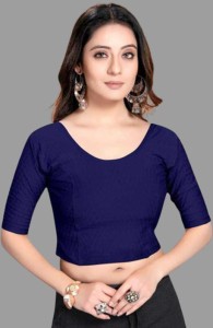 SCUBE DESIGNS U-Neck Women Blouse - Buy SCUBE DESIGNS U-Neck Women Blouse  Online at Best Prices in India