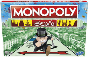 HASBRO GAMING Monopoly Board Game Board Game in Telugu ( ) for Families