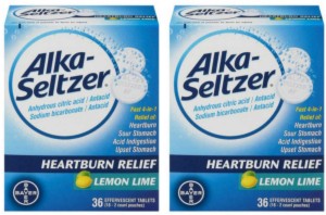 Alka-Seltzer Alka Seltzer Heatburn Relief Lemon Lime 36 Effervescent ...