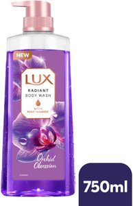 LUX Black Orchid & Juniper Oil Body Wash 250ml - Image 6