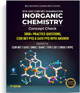 CSIR NET Inorganic Chemistry Concept Check Solved Questions Bank Book ...