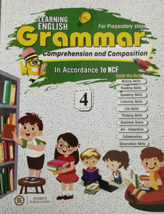 Learning English Grammar Comprehension and Composition Class 4: Buy ...