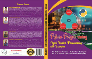 PYTHON PROGRAMMING: OBJECT ORIENTED PROGRAMMING WITH EXAMPLES.: Buy ... image.