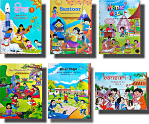 NCERT Class 3 All Book set (Santoor, Veena, Math Mela, Our Wondrous ...