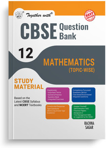 Together with Cbse Question Bank Class 12 Mathematics for 2025 Exam ...