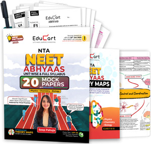 Educart Abhyaas 20 NEET UG Mock Papers 2026 - Full Syllabus & Unitwise