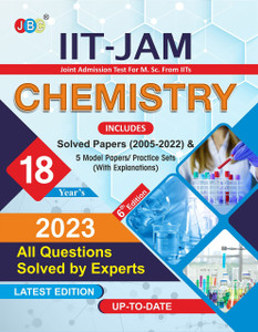 IIT JAM Chemistry Book For 2023, 18 Previous IIT JAM Chemistry Solved ...