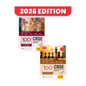 MTG 100 Percent NCERT & CBSE Science, Mathematics Class 9 For 2026