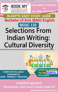 IGNOU BEGC 132 Selections From Indian Writing: Cultural Diversity Study ...