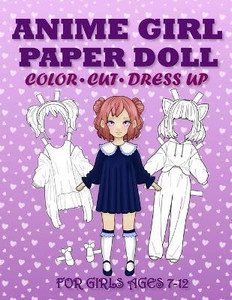 Paper Doll Girl Hand Drawn Illustration Of Paper Doll Girl With Template For  Cutting Stock Illustration Illustration Of Cartoon, Doll: 326219324