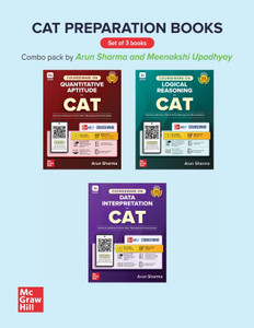 CAT 2026 book combo by Arun Sharma (Set of 3) - Quantitative Aptitude ...