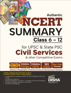 Authentic Ncert Summary (Class 6 to 12) for Upsc & State Psc Civil ...