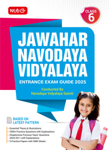 MTG Jawahar Navodaya Vidyalaya (JNV) Class 6 Guide Book with