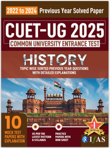 CUET UG History Book - 2026 | Topic-wise Previous Year Questions (2022 ...