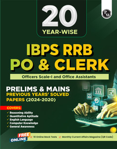 PW 20 Yearwise IBPS RRB PO & Clerk Prelims & Mains Past Papers (2024 ...