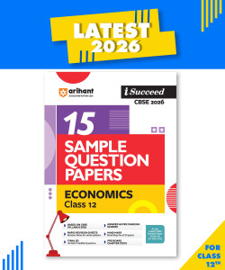 Arihant i-Succeed CBSE Sample Question Papers 2026 Economics Class 12 ...