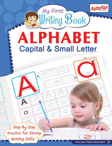My First Writing Book - Alphabet Capital & Small Letters - Learning ...