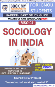 IGNOU MSO 4 Sociology in India Study Material (In Depth Guide) For ...