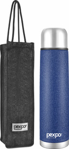 Pexpo Ml Hrs Hot And Cold Flask With Jute Bag Vacuum Insulated Flexo Ml Flask Buy