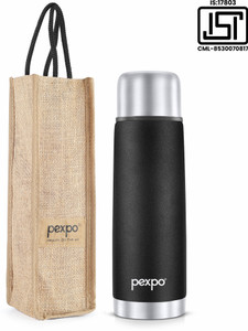 Pexpo Hrs Hot And Cold Flask With Jute Bag Vacuum Insulated Flexo Ml Flask Buy Pexpo