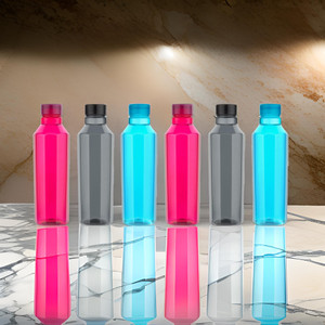 Serenity AMAZING SHAPE OF PLASTIC LEAK-PROOF WATER BOTTLE UNBREAKABLE