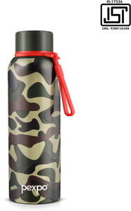 Pexpo Bravo Hot Cold ISI Certified Insulated Thermosteel Water Bottle Leakproof Ml