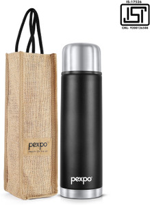 Pexpo Hrs Hot And Cold Flask With Jute Bag Vacuum Insulated Flamingo Ml Flask Buy