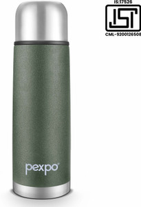 Pexpo Ml Thermosteel Water Bottle Hrs Hot And Cold Vacuum Insulated Flamingo Ml Flask