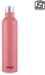 Pexpo Hrs Hot And Cold ISI Certified Vacuum Insulated Water Bottle Oreo Steel Cap Ml