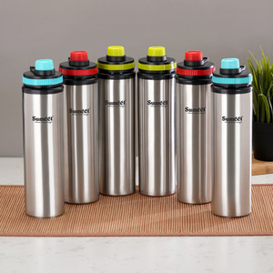 Sumeet Stainless steel ECO leak proof water bottle 900 ml Steel Bottle