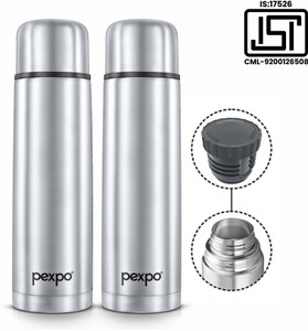 Pexpo Hrs Hot And Cold Flask With Jute Bag Vacuum Insulated Flexo Ml Flask Buy Pexpo