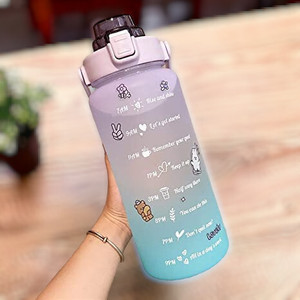 InscapeDesign Leak-proof Unbreakble 2000ml With Water Level Measurement
