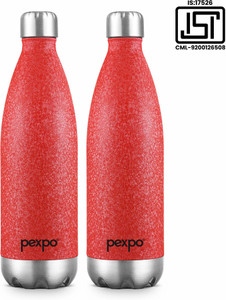 Pexpo 24 Hrs Hot And Cold ISI Certified Electro Vacuum Insulated Water Bottle 750 Ml Flask