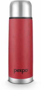Pexpo Ml Thermosteel Water Bottle Hrs Hot And Cold Vacuum Insulated Flamingo Ml Flask