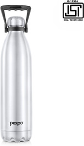 Pexpo Ml Hrs Hot And Cold Vacuum Insulated Water Bottle With Carry Handle Echo Ml