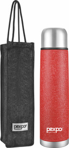 Pexpo Hrs Hot Cold Isi Certified With Jute Bag Flamingo Vacuum Insulated Bottle Ml