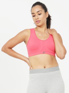 ENVIE Women's Cotton Sports Bra_Full Coverage, Non-Padded, Non-Wired  T-Shirt Type Bra|Inner Wear for Yoga, Indoor Exercise Sports Bra