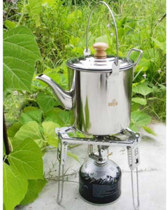 Camping Pot 1L Stainless Steel Cooking Kettle Campers Haven Jet Boil