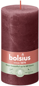 Bolsius 8711711386100 Red Pillar Candle – Long-Lasting, Clean-Burning Decorative Candle - View #3