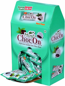 Mahak Mint Candy Pack of 60 PC | Mint ChocOn Dispencer Box Mint Candy ...