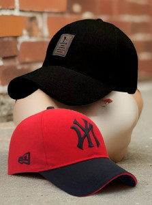 FD FLORIDA Embroidered Self Design Sports Cap - Image 4